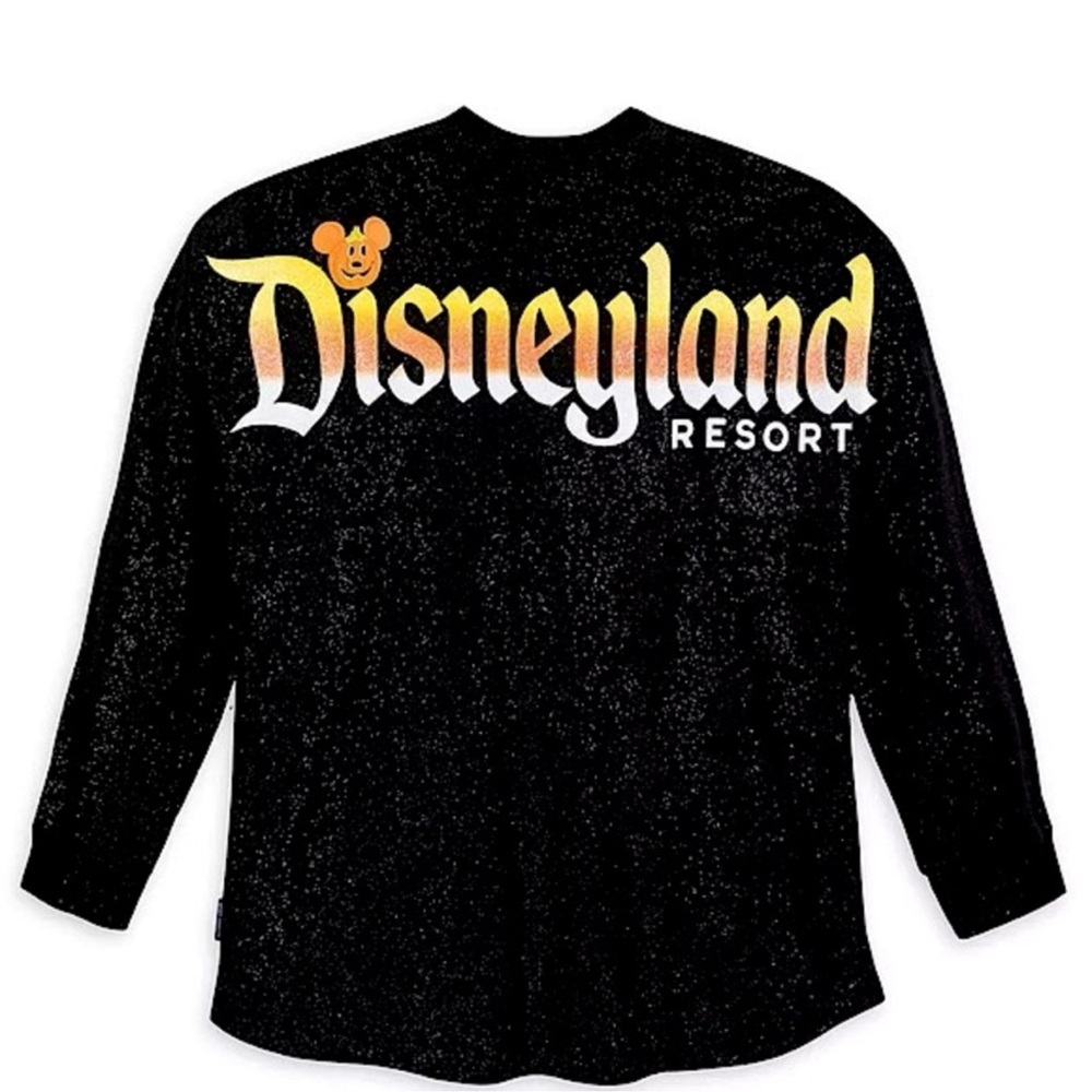 Disneyland Halloween Candy Corn Sweatshirt Spirit Jersey Women’s Glitter Rare